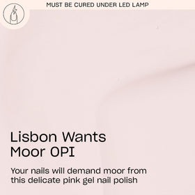 OPI brush stroke of Lisbon Wants Moor showing smooth, even coverage