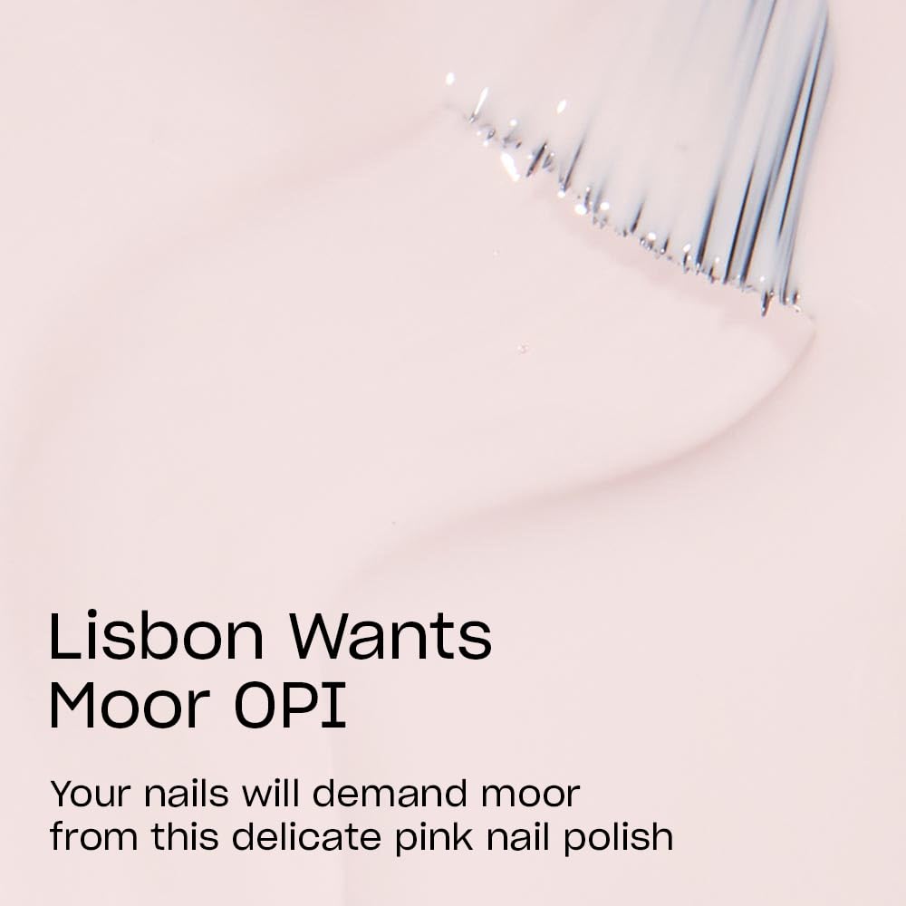 OPI brush stroke of Lisbon Wants Moor showing smooth even coverage
