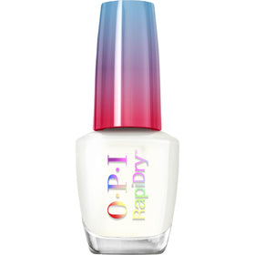 OPI bottle front view showing Love at Frost Sight bright white and glossy finish