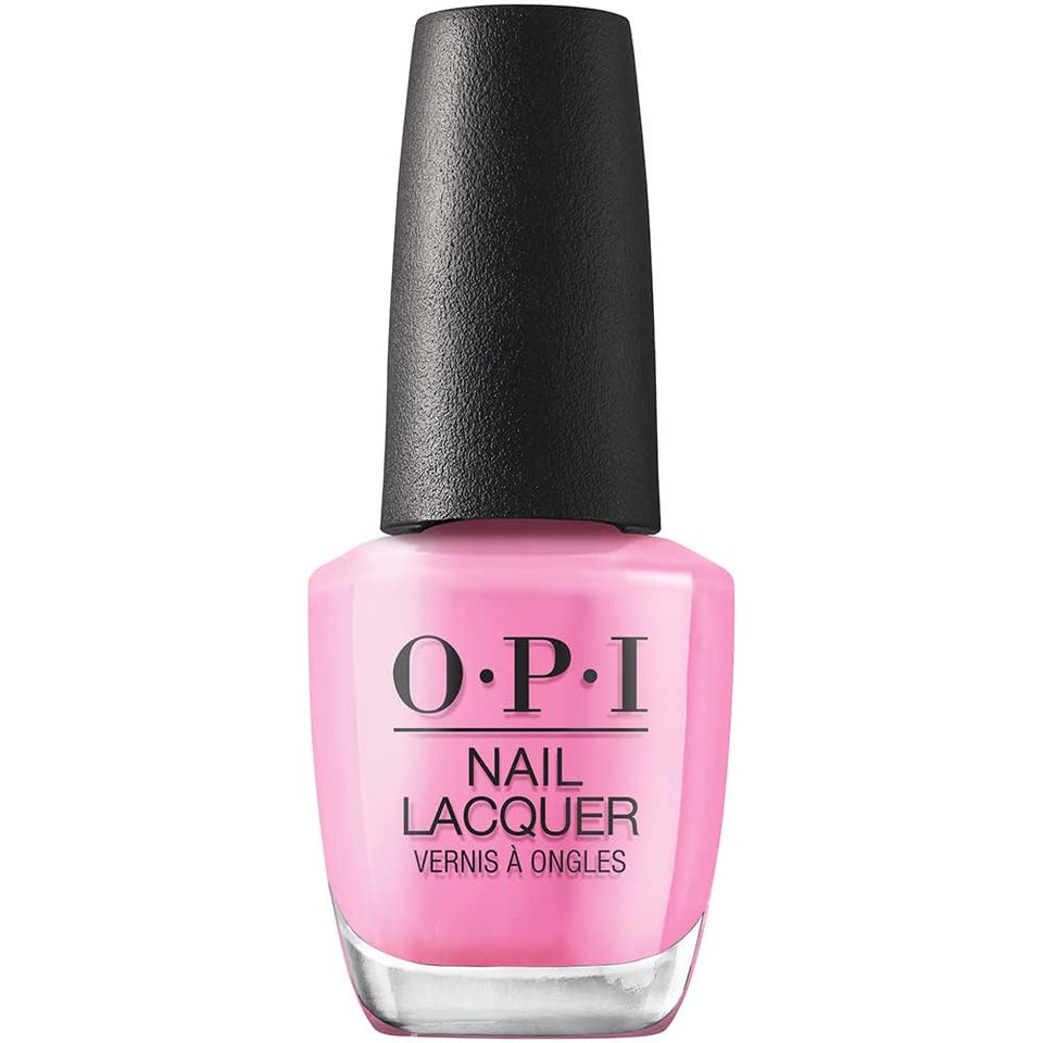 OPI bottle front view showing Makeout-side bright pink and glossy finish