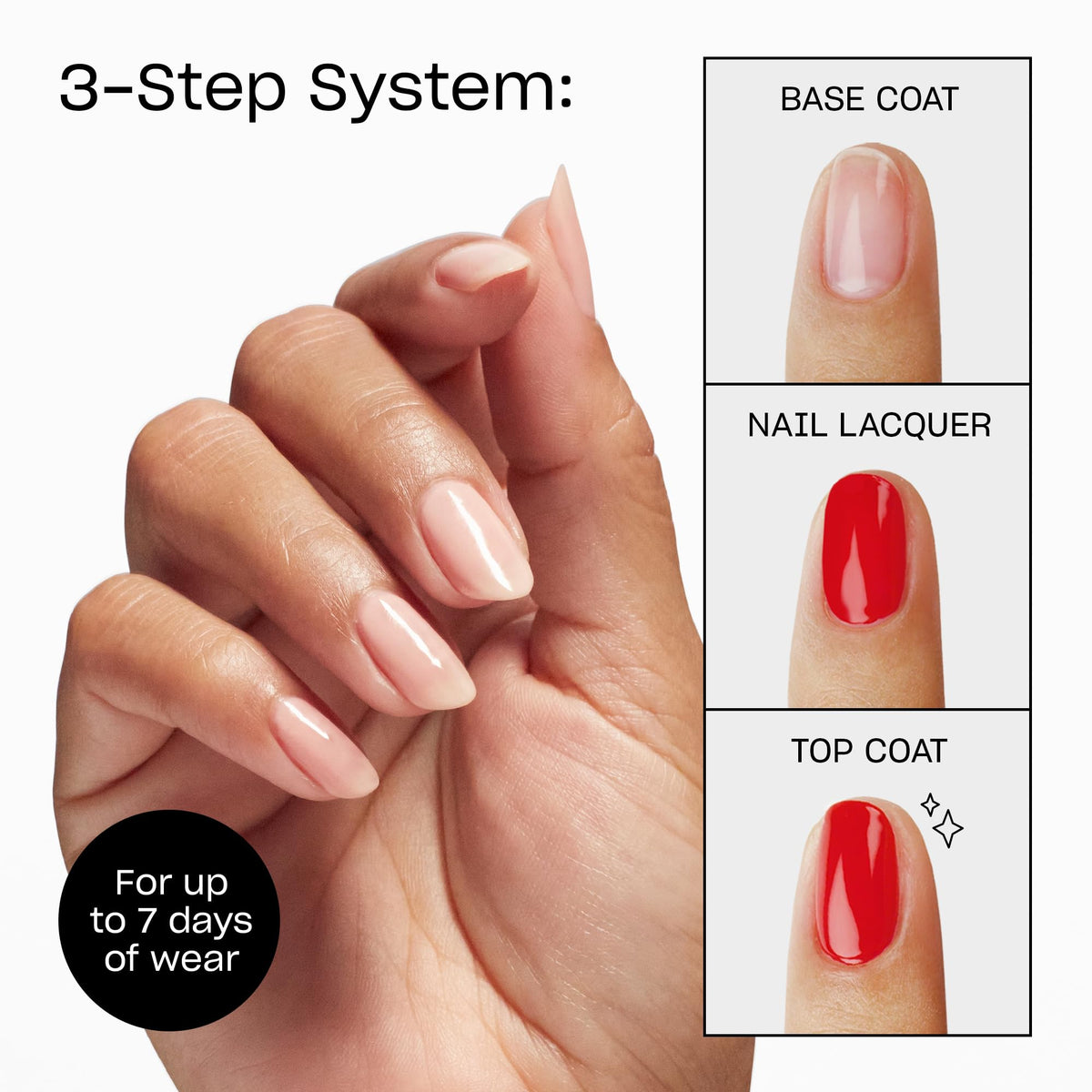 OPI in-salon application demonstrating professional finish benefit