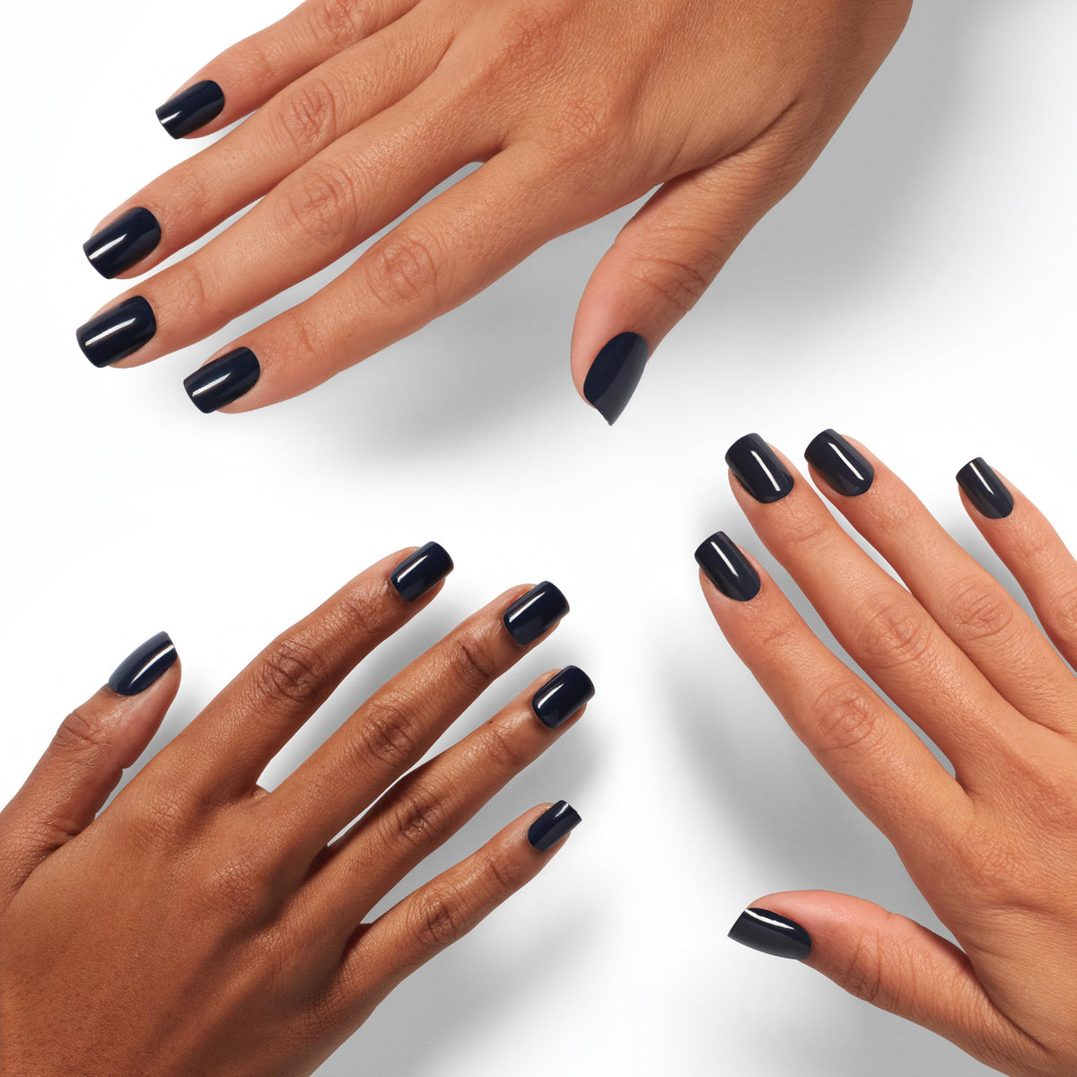 OPI Midnight Mantra in-hand demonstration showing easy application and fit
