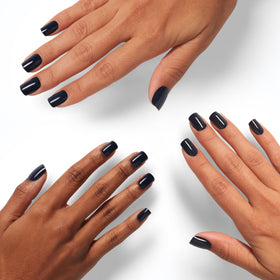 OPI Midnight Mantra in-hand demonstration showing easy application and fit