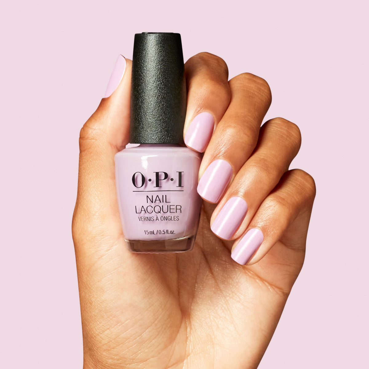 OPI bottle on shelf highlighting collection styling and shelf-ready design