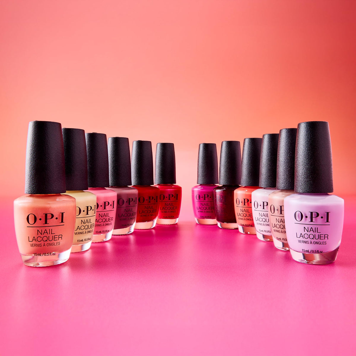 OPI packaging label focused image showing shade name and collection branding
