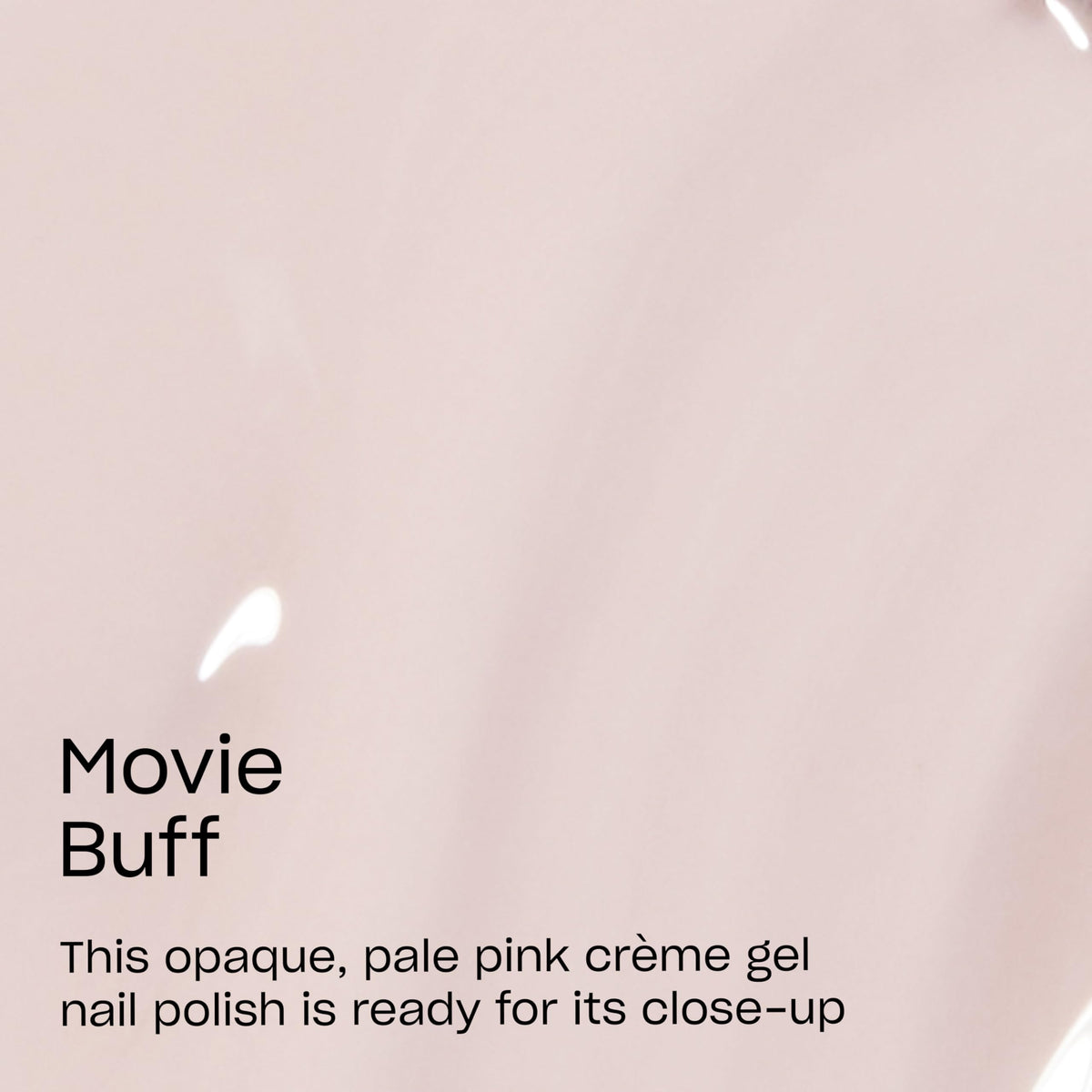 OPI Movie Buff brush stroke closeup showing smooth coverage and consistent flow