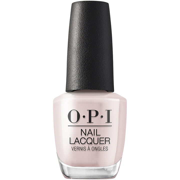 OPI Movie Buff front bottle showing pale pink crème, elegant finish