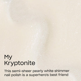 OPI My Kryptonite brush stroke demonstrating even application and smooth finish
