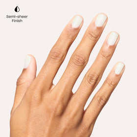 OPI My Kryptonite close-up of silver pearl shimmer highlighting luminous texture