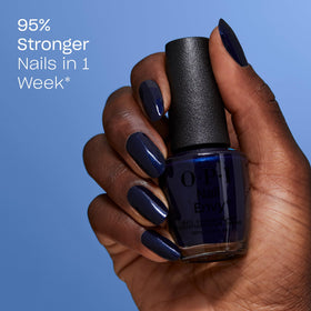 OPI Nail Envy brush texture demonstrating smooth coverage for stronger nails