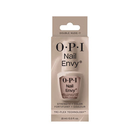 OPI Nail Envy in a casual manicure scene conveying wearable strength and style