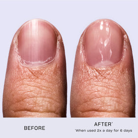 OPI Nail Envy close-up of texture highlighting smooth, flexible protective film