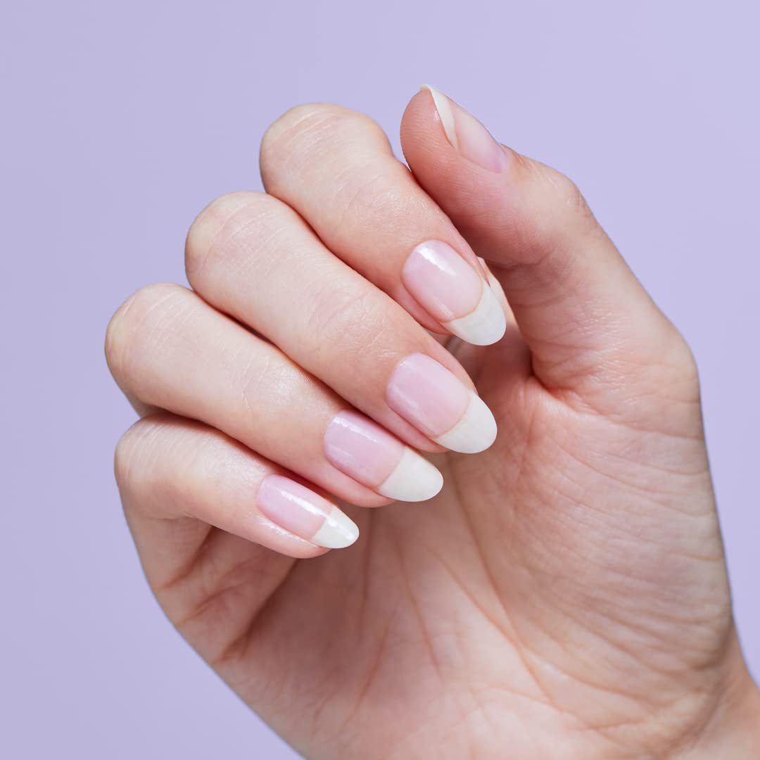 OPI clear formula texture close-up highlighting quick-dry benefit