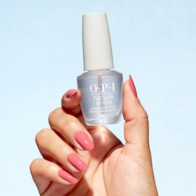 OPI Nature Strong applied on nails demonstrating long-lasting high gloss benefit