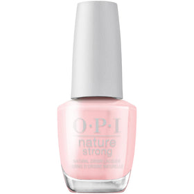 OPI Nature Strong front bottle view showing sheer light pink nude and eco design