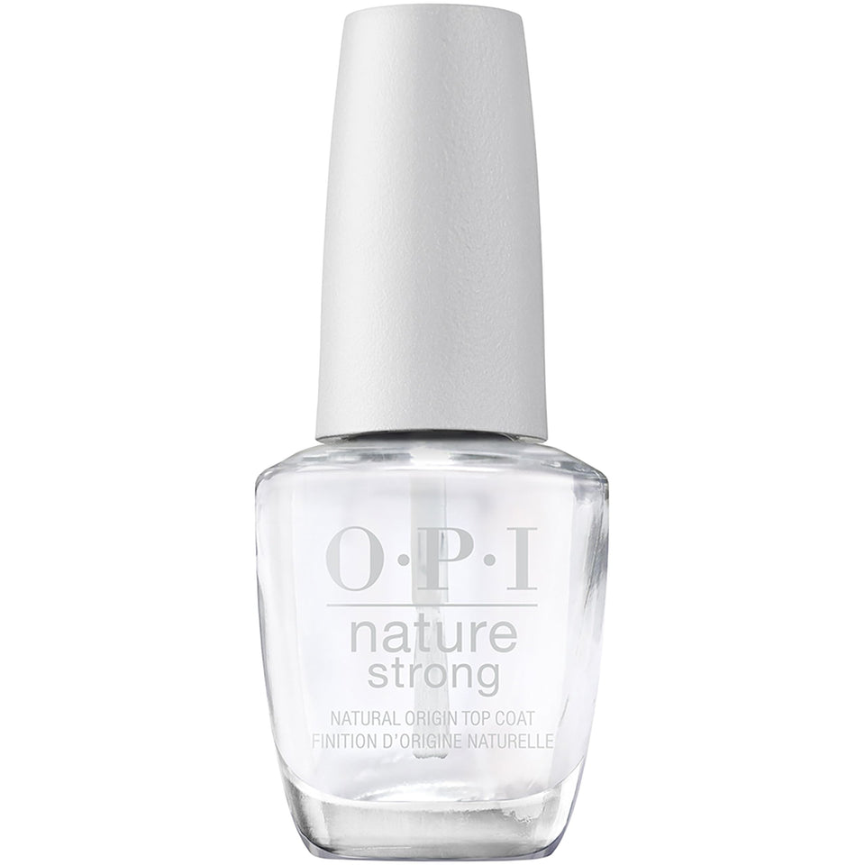OPI Nature Strong front packaging showing bottle and label for clear benefit