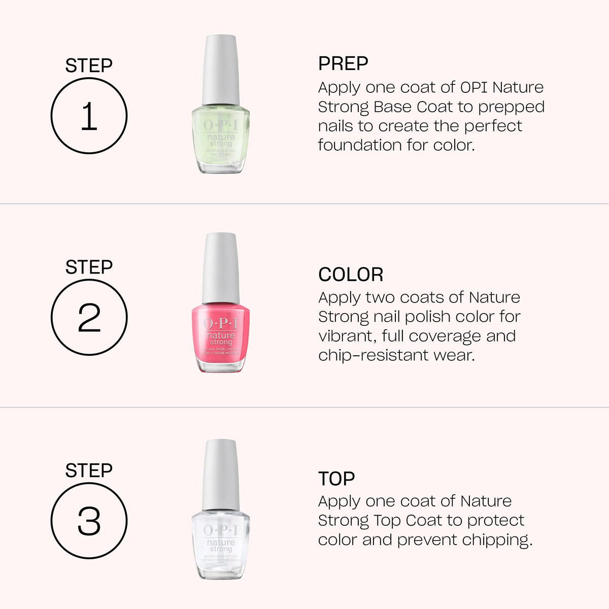 OPI Nature Strong held in hand to show size and easy-handling benefit