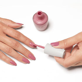 OPI flatlay with product and natural props showing eco-friendly style benefit