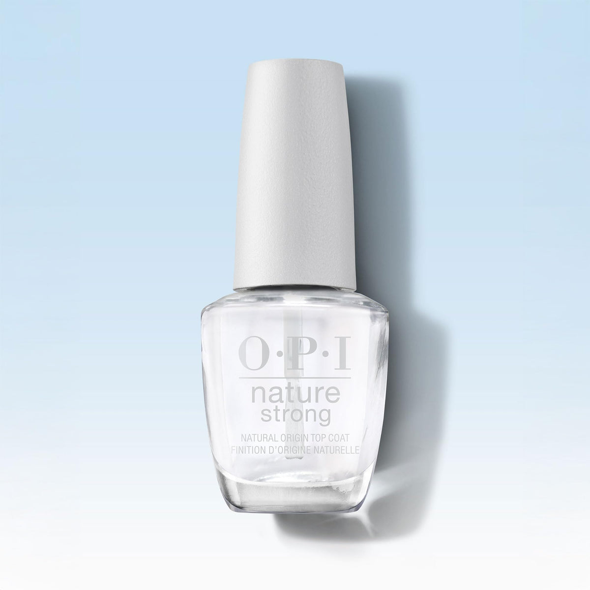 OPI Nature Strong lifestyle vanity scene showing eco-friendly routine benefit