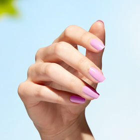 OPI cap logo detail emphasizing brand and easy-grip brush control
