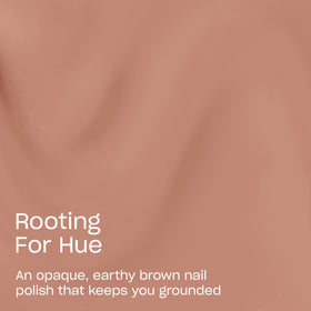 OPI brush applying Rooting For Hue stroke demonstrating smooth application