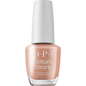 OPI Nature Strong front bottle showing warm brown shade and glossy finish