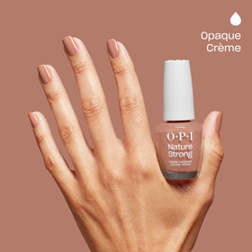 OPI close-up texture of Rooting For Hue smooth crème finish and sheen