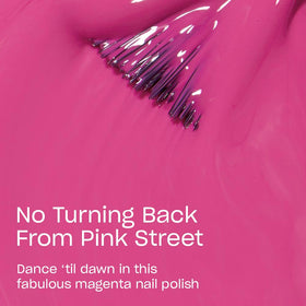OPI close-up of label and lacquer texture highlighting smooth, rich pigment