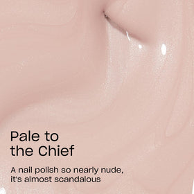 OPI brush stroke of Pale to the Chief demonstrating smooth crème texture