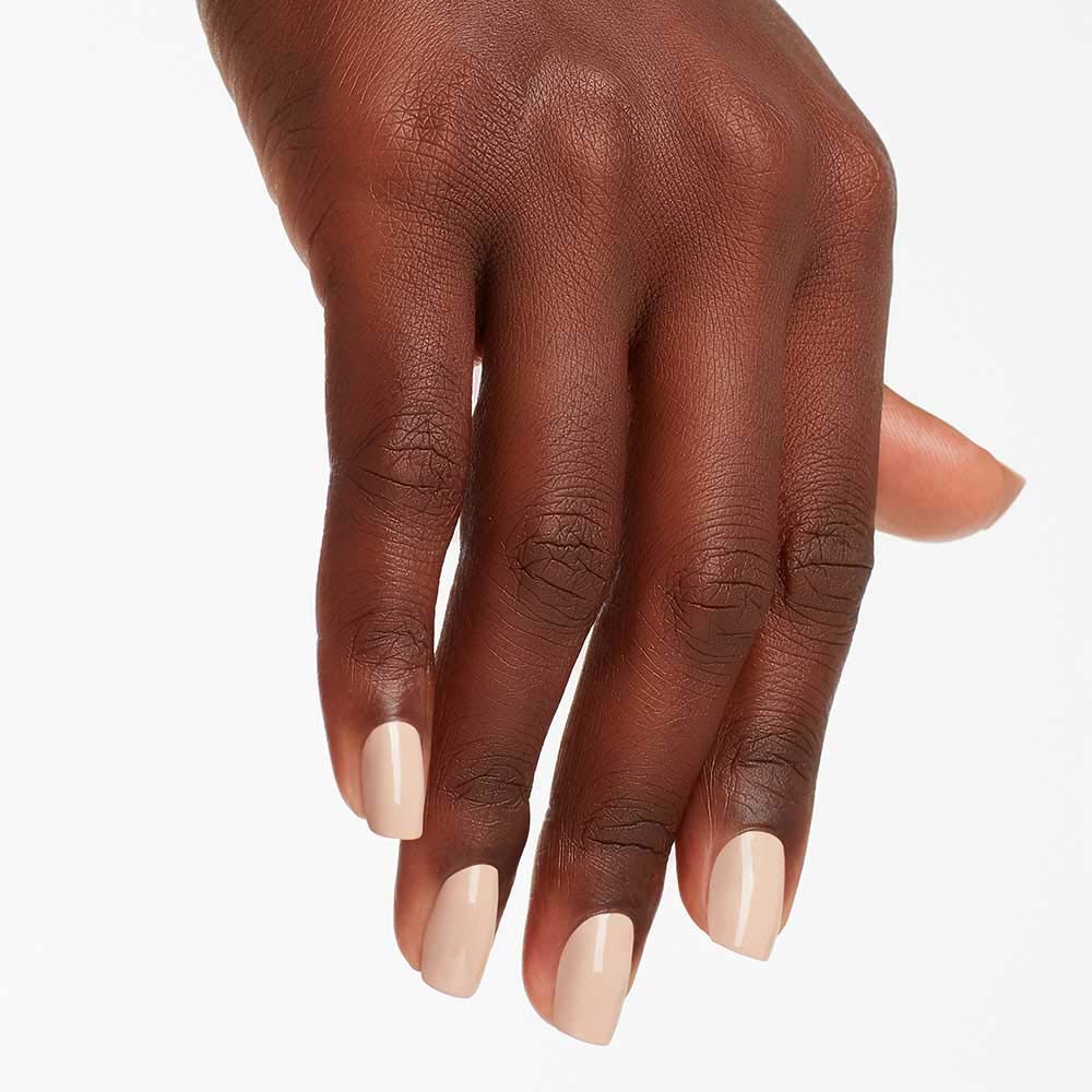 OPI Pale to the Chief painted on fingernails showcasing polished look