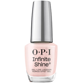 OPI Passion bottle front view showing pale pink shade and glossy finish benefit