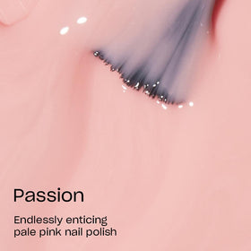 OPI Passion-wide brush close-up for even coverage and fewer strokes