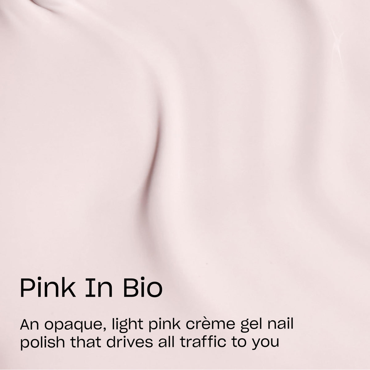 OPI Pink in Bio brush detail demonstrating smooth application and control