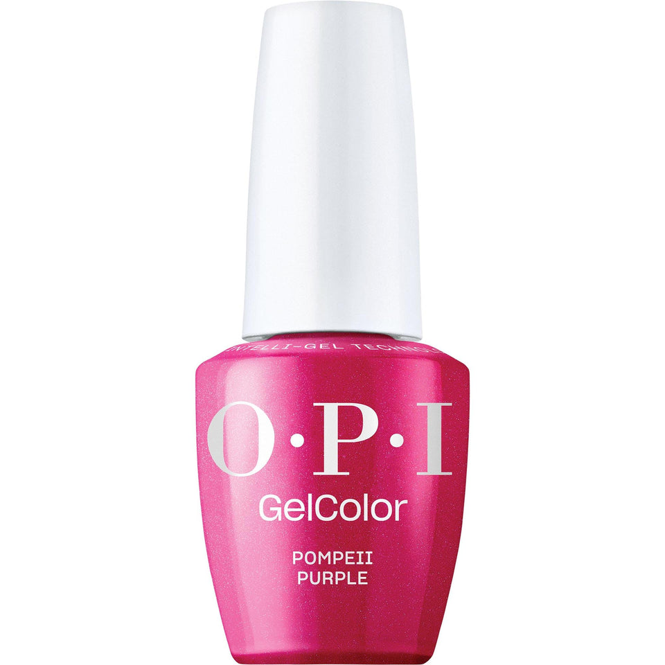 OPI Pompeii Purple front bottle showing vivid color and glossy benefit