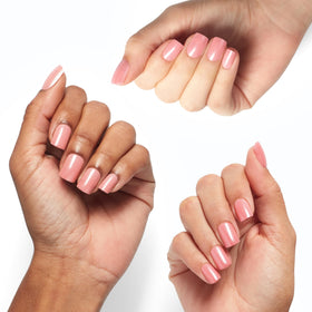 OPI Princesses Rule application kit with glue and tools demonstrating easy at-home use
