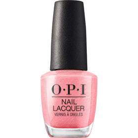 OPI bottle front view showing Princesses Rule color and glossy finish benefit