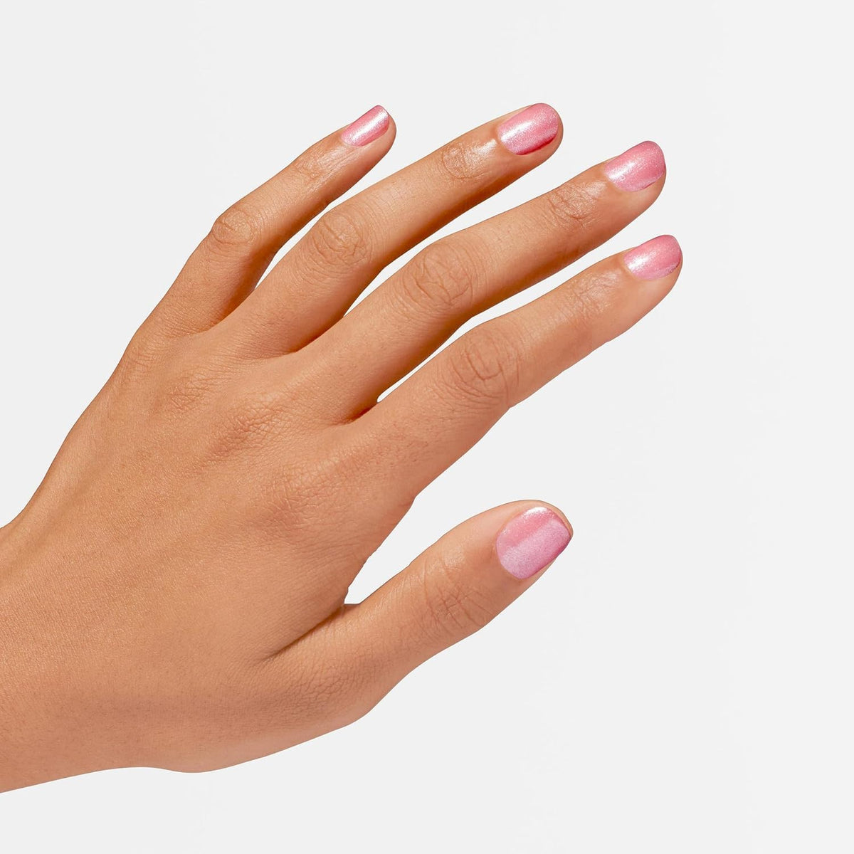 Close-up texture of Princesses Rule! polish highlighting luminous gel-like shine
