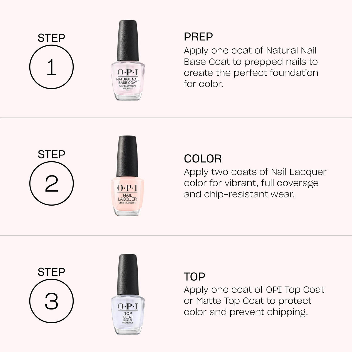 OPI Pro-Wide brush detail showing even bristle spread and flawless application benefit