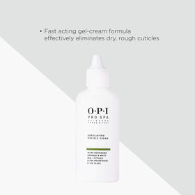 OPI ProSpa applied to cuticle on fingernail illustrating easier softening and prep