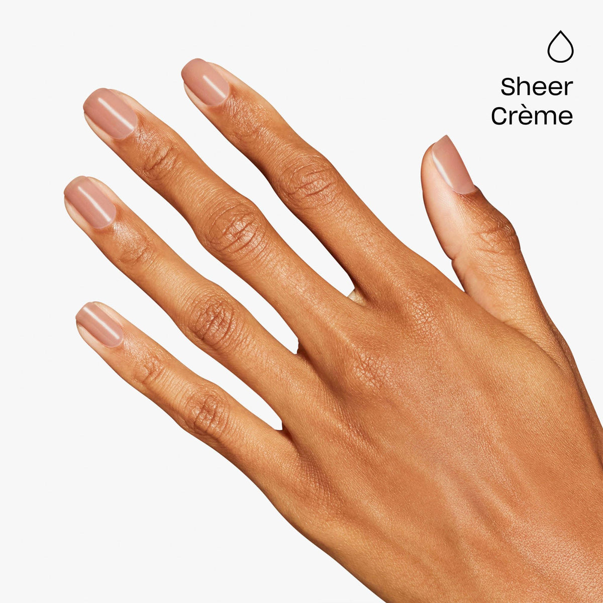 OPI polish texture close-up highlighting creamy, glossy finish