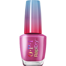 OPI front bottle of RapiDry ASAPink showing bright pink color and quick-dry benefit