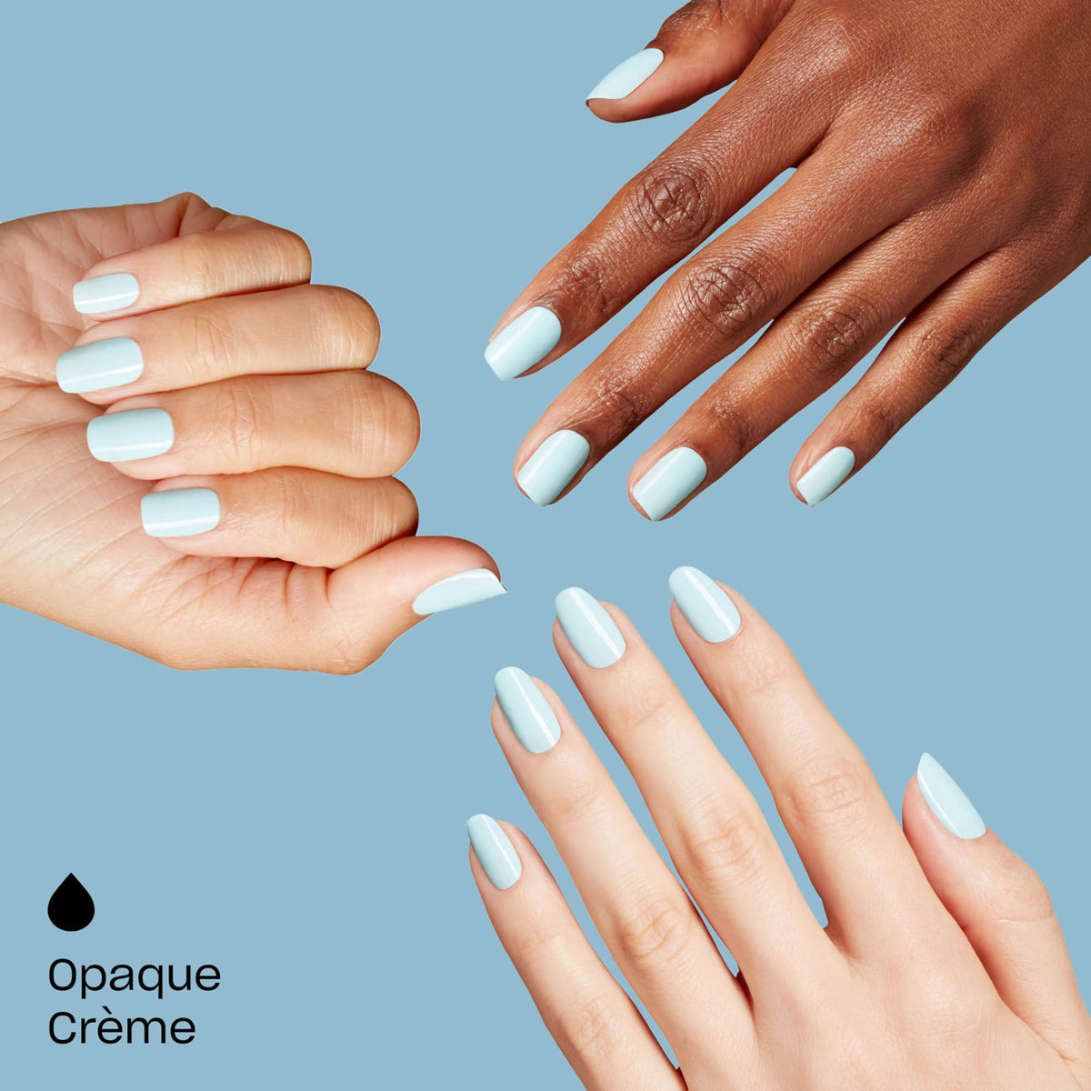 OPI bottle label closeup showing RapiDry name and vegan formula benefits