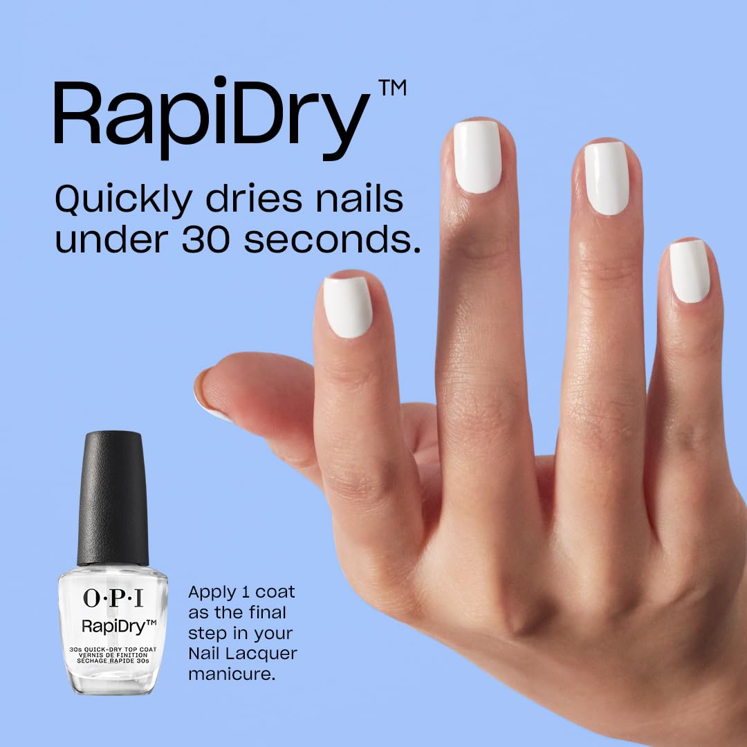 OPI RapiDry pro-wide brush closeup for smooth even coverage benefit