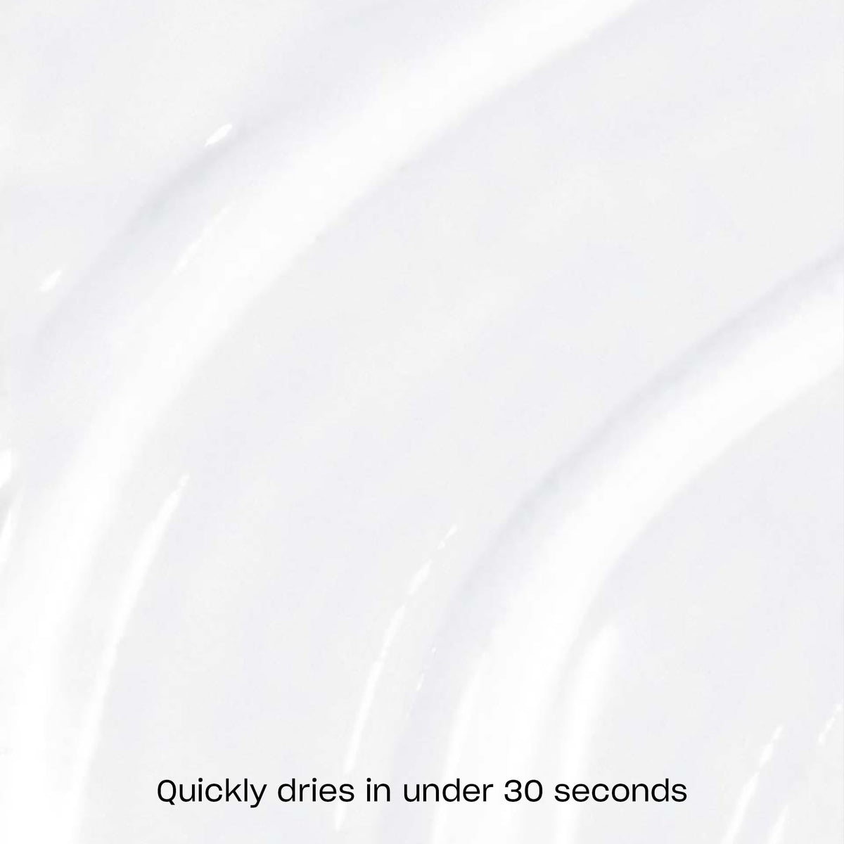 Hands using OPI RapiDry showing fast drying in under 30 seconds benefit