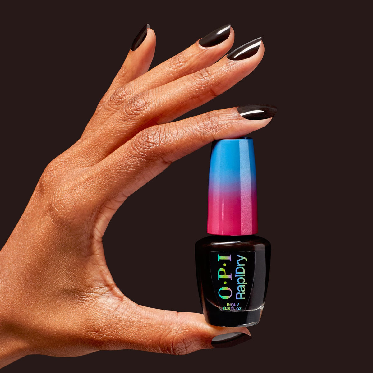 OPI polish texture glossy detail highlighting fast-dry smooth finish