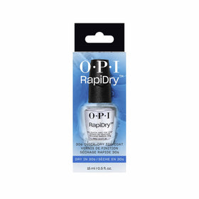 Salon scene with OPI RapiDry applied for professional long-wear benefit
