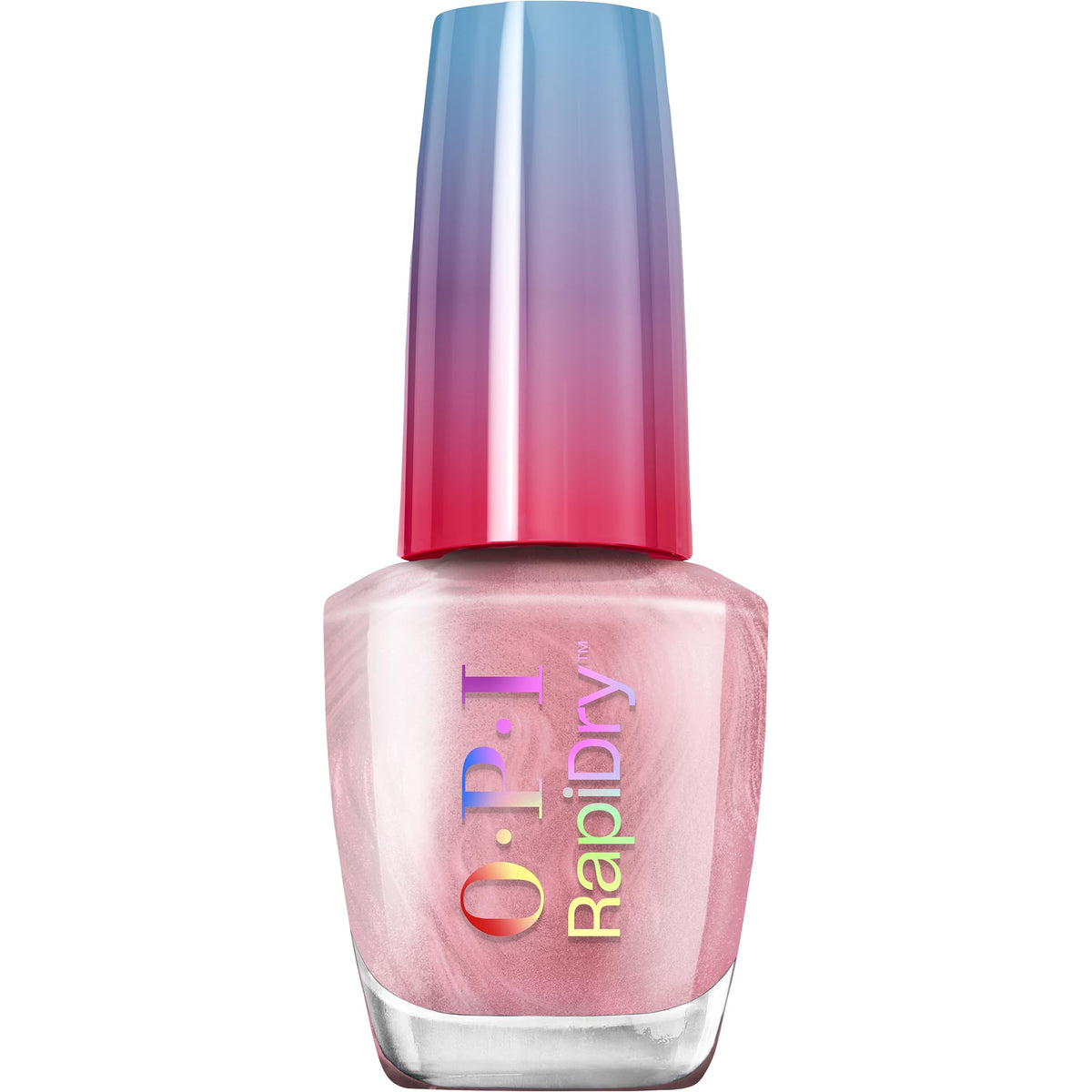 OPI bottle front view showing Flash n' Flirty shade and glossy finish