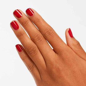 OPI-painted nails in everyday scene demonstrating chip-resistant wear