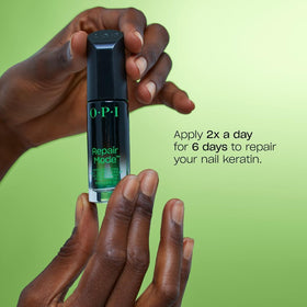 OPI close-up of serum texture highlighting lightweight absorbency