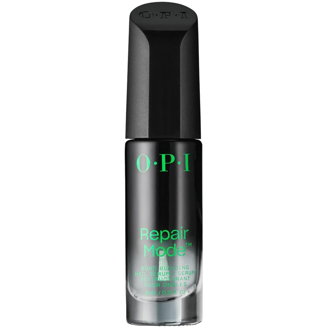 OPI front bottle showing label and benefit for stronger nails
